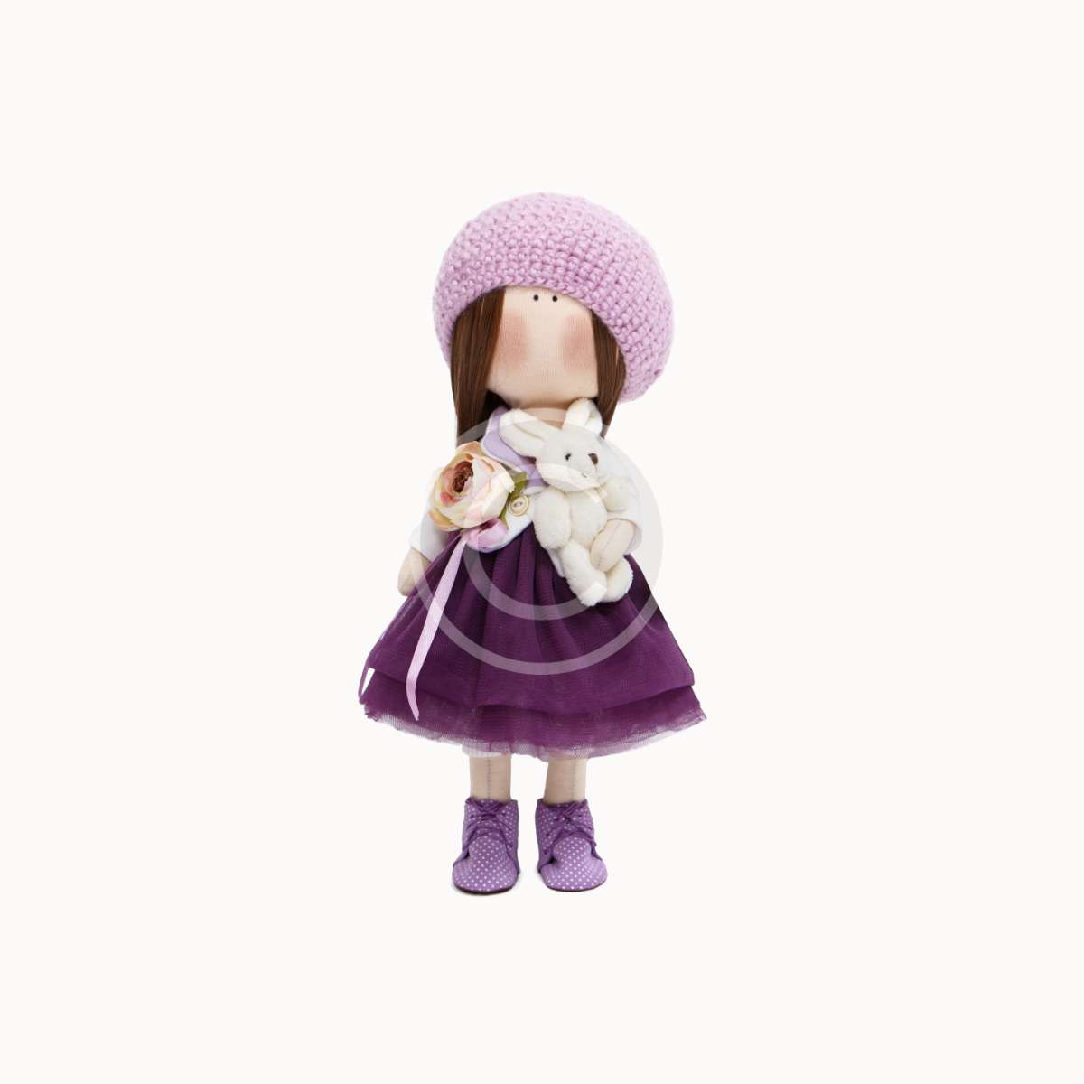Lilac tilda doll – Image 3